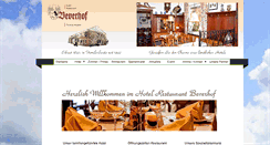 Desktop Screenshot of beverhof.de